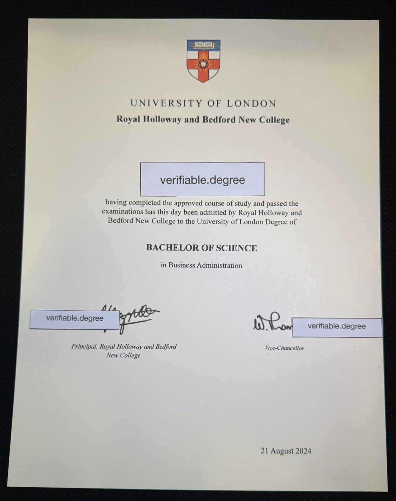 UK Bachelor Business Administration