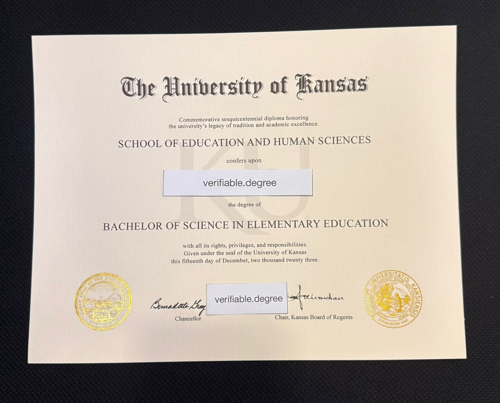 USA Bachelor Education
